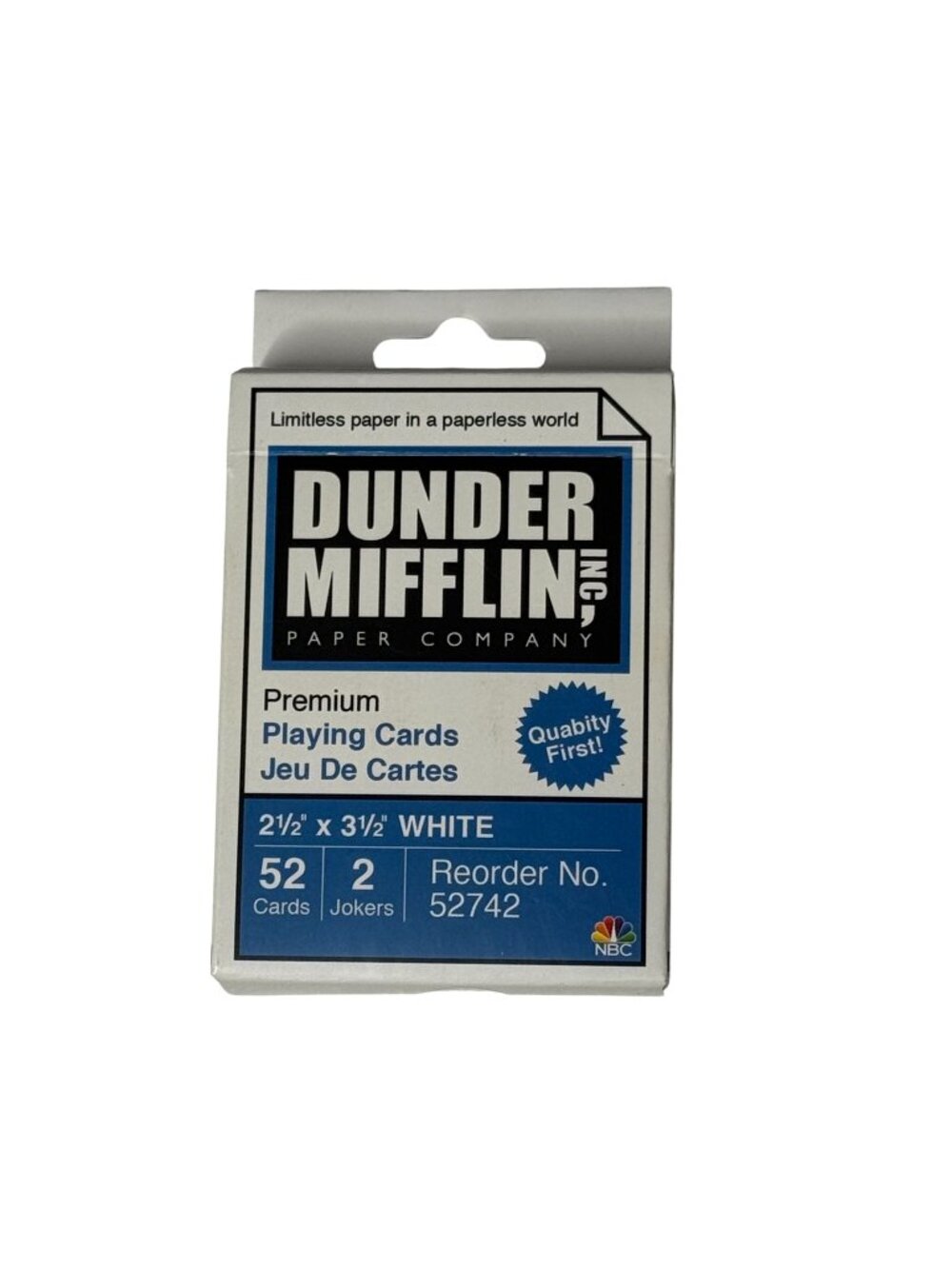 The Office Dunder Mifflin Playing Cards Deck TV Show Novelty Gift New